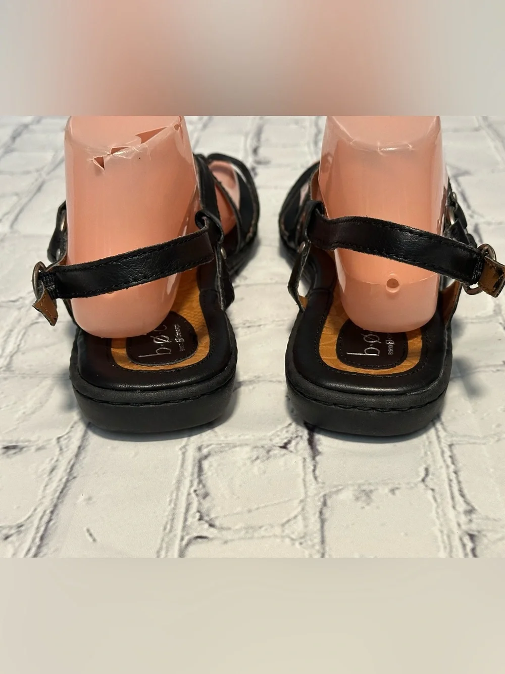 Black Strappy Women's Sandals - Classic Casual Style